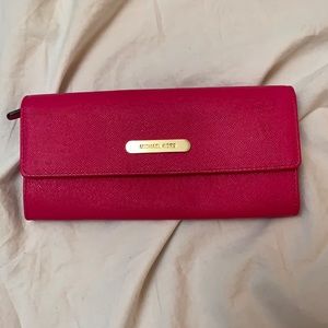 Pink wallet